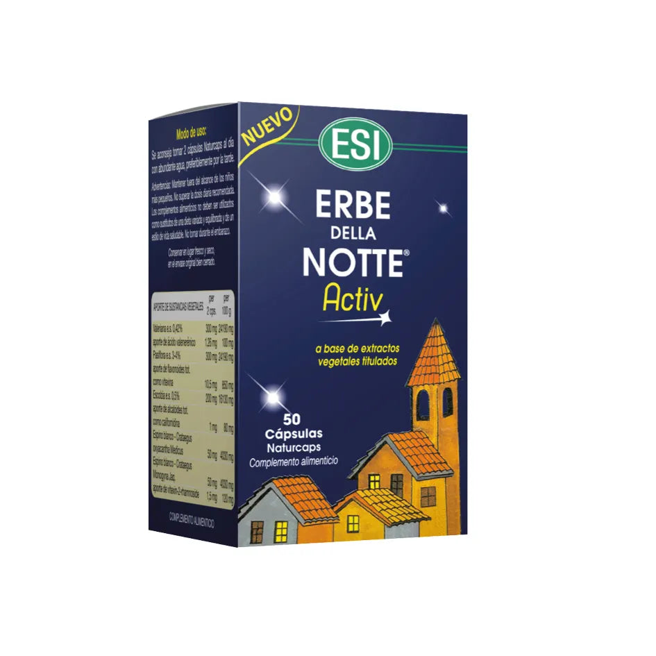 Esi Erbe Della Notte Activ 50 Naturcaps