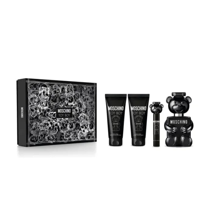 Moschino Toy Boy Eau De Parfum Spray 100ml 4-Piece Set