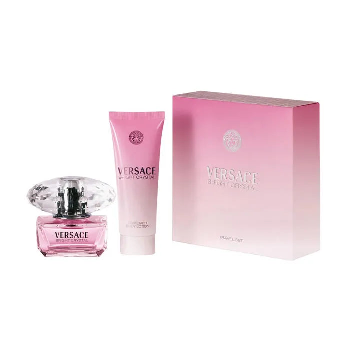 Versace Bright Crystal Eau de Toilette Spray 50ml 2-Piece Set