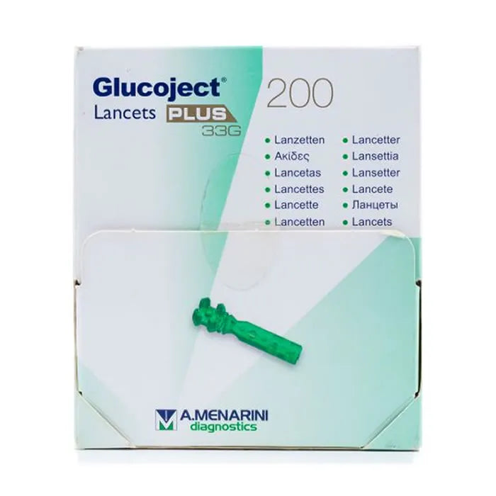 Menarini Glucoject 200 Lanzetten Plus 33g