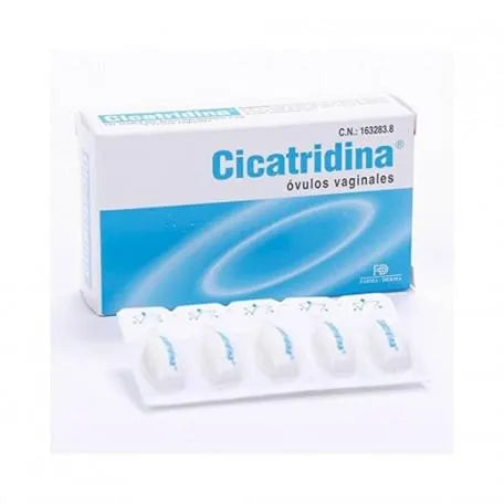 Cicatridina 5 mg 10 Vaginal Ovules