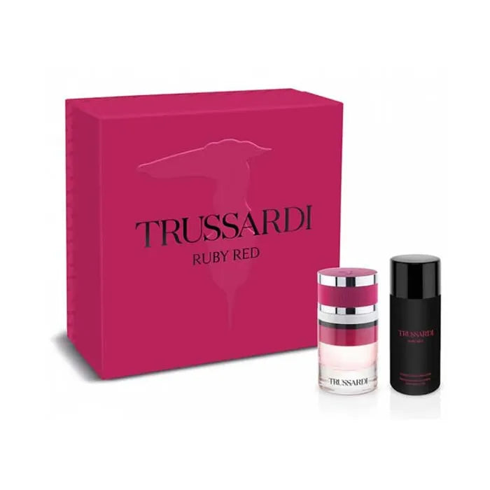 Trussardi Ruby Red Eau De Parfum Spray 60ml 2-Piece Set