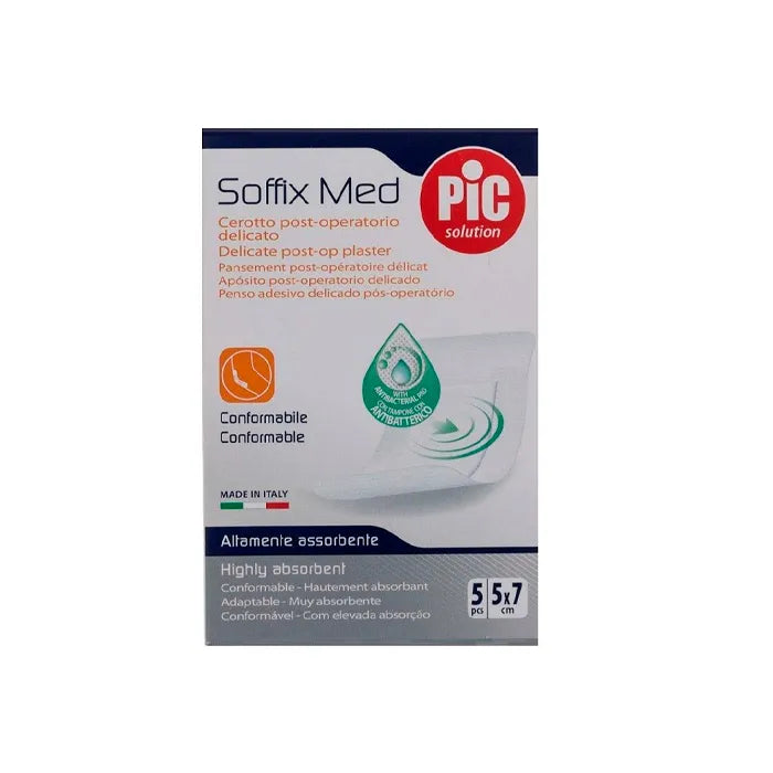 Pic Postoperative Dressing Delicate 5x7cm 5 pcs