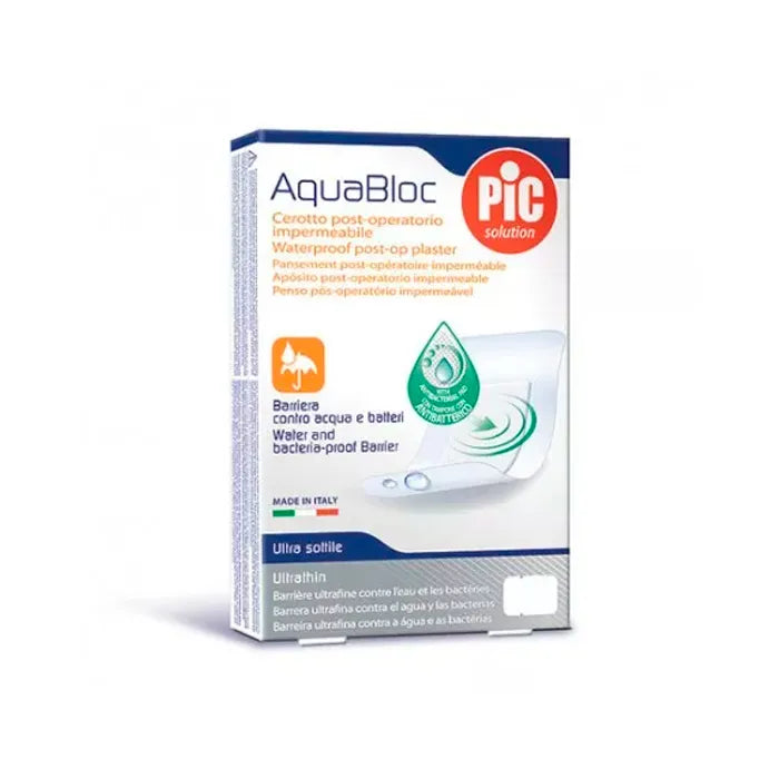 Pic Antibacterial Water-Resistant Dressings 15x10cm 5pcs