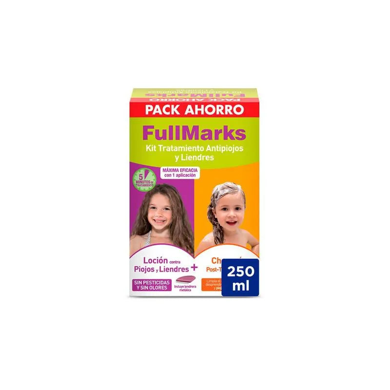 Fullmarks Anti-Läuse-Set Lotion 100ml Shampoo 150ml