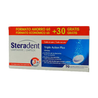 Steradent Triple Action Plus 60 tablets 30 tablets