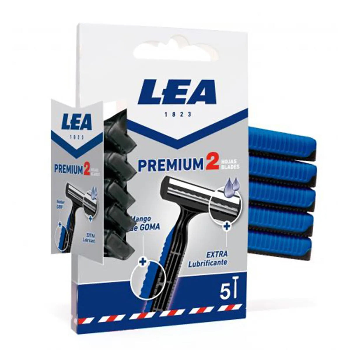 Lea Premium 2-Blade Disposable Razors 5 units