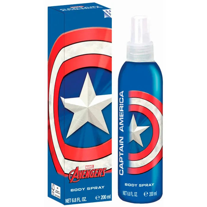 Marvel Avengers Captain America Body Spray 200ml
