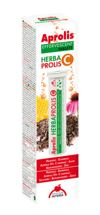 Intersa Aprolis Herbaprolis C 20 Effervescent Tablets