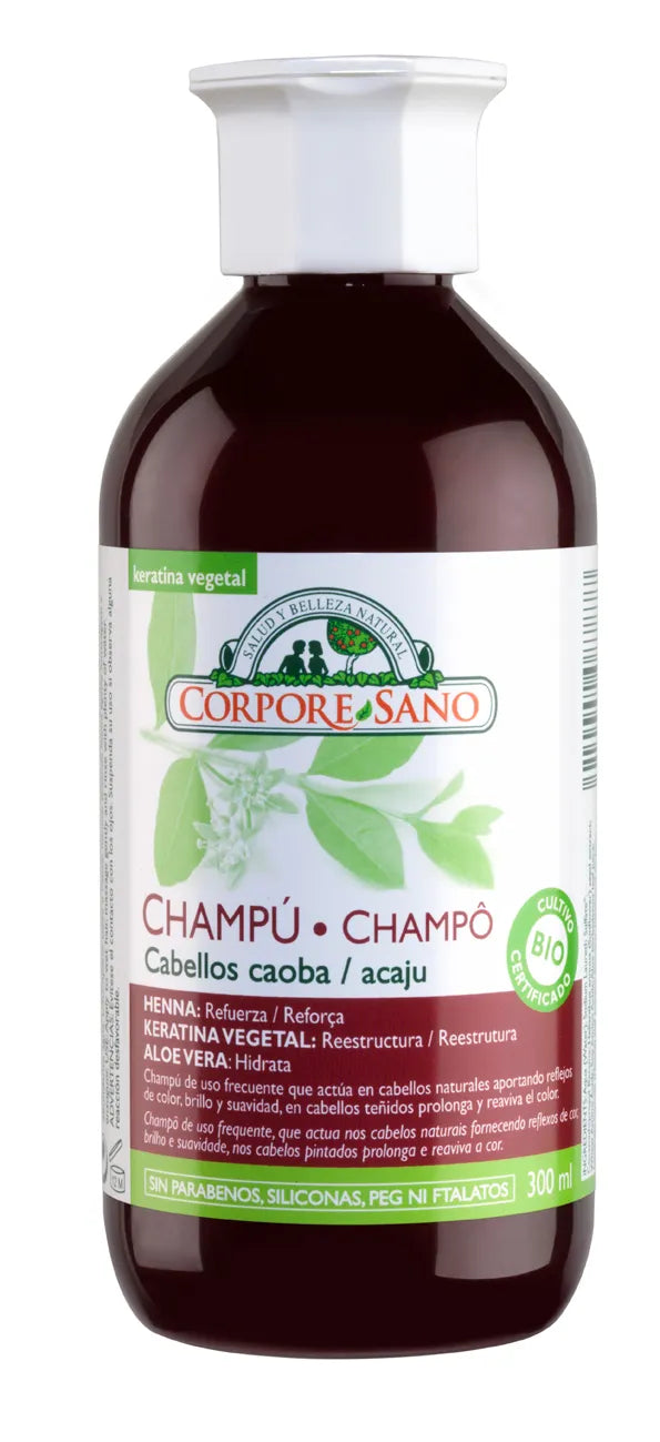 Corpore Champu Henna Cabellos Caoba 300ml Sandalo
