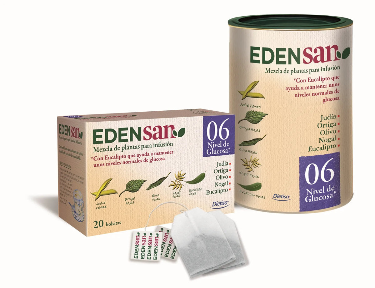 Dietisa Edensan 06 Glucose Levels 20 Tea Bags