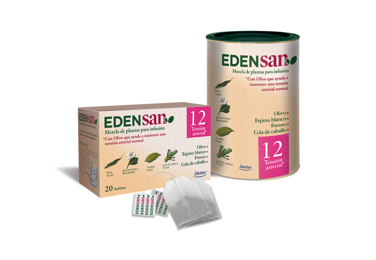 Dietisa Edensan 12 Blood Pressure 20 Filter Bags