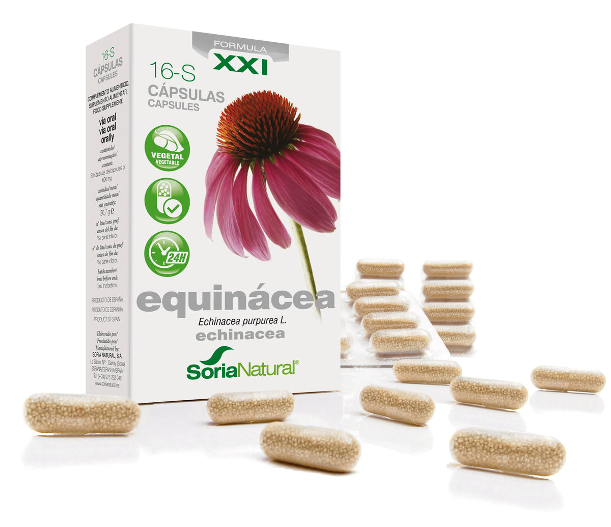 Soria 16 S Echinacea Prolonged Release Caps