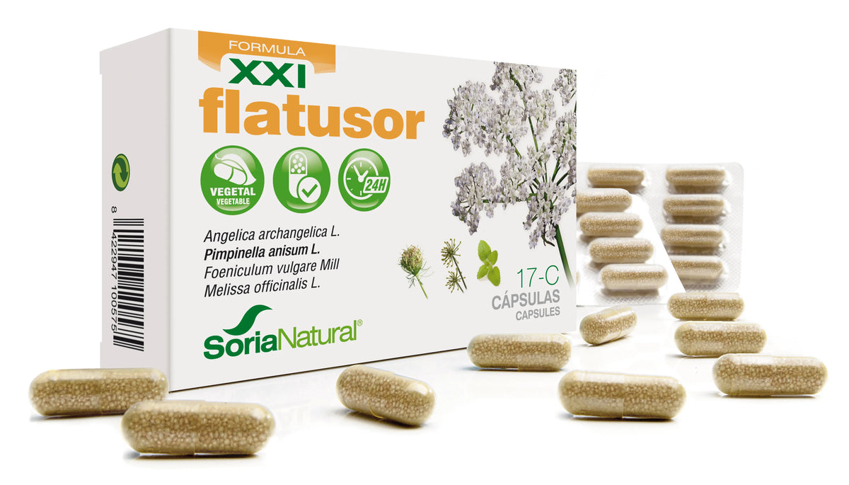 Soria 17-C Flatusor 30 Prolonged-Release Capsules Sxxi