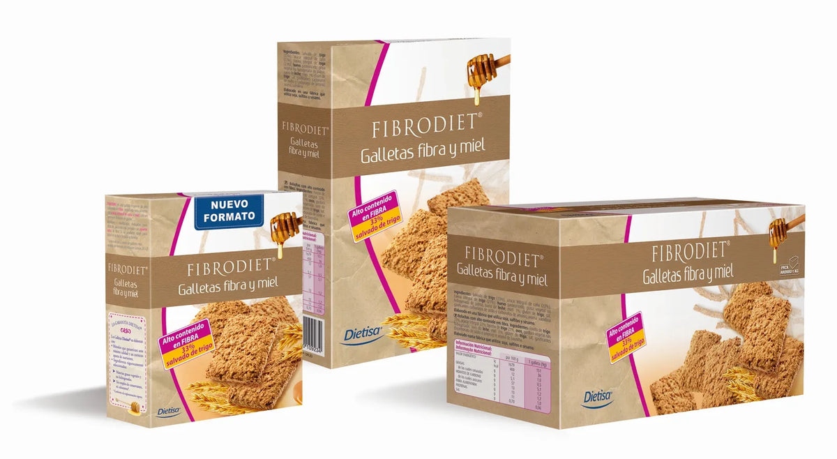 Dietisa Fibrodiet Fiber and Honey Biscuits 1kg
