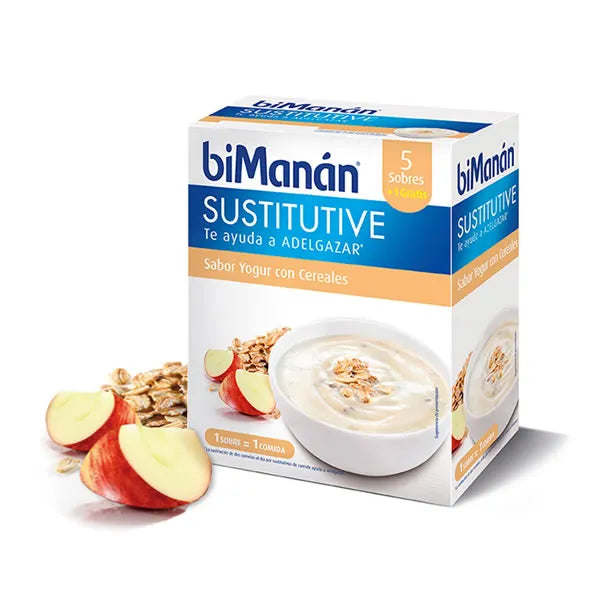 BIMANÁN Bimanan Sustitutive Getreide-Yogurt 5 Einheiten