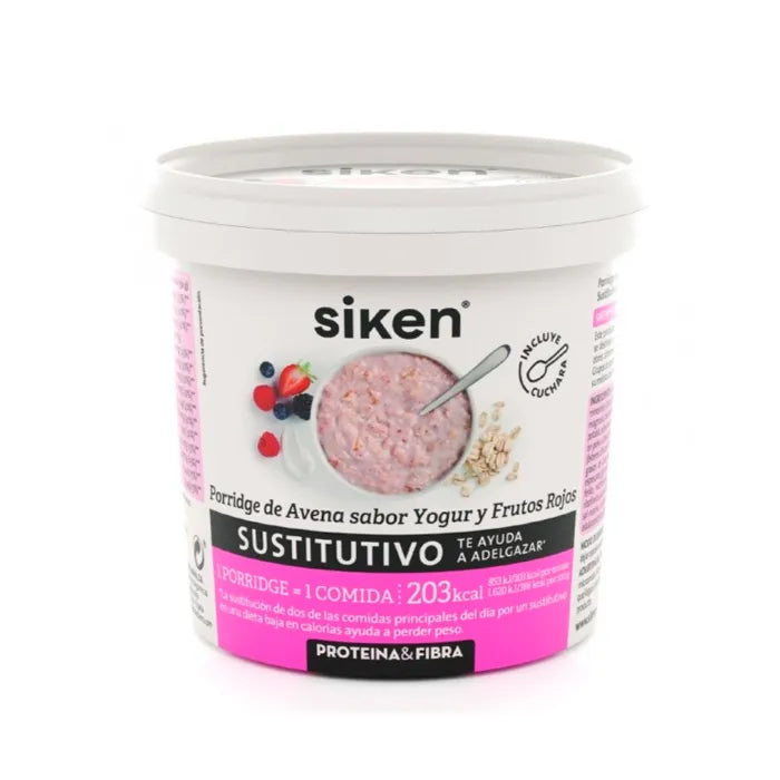 Siken Oatmeal Yogurt Porridge with Red Fruits as a meal replacement 52g