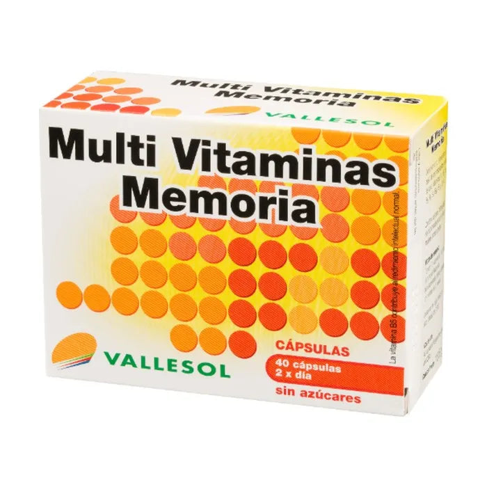 Vallesol Multivitamin Memory 40 Capsules