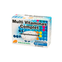 Vallesol Multivitamins Complet + Trace Elements Effervescent 24 Tablets