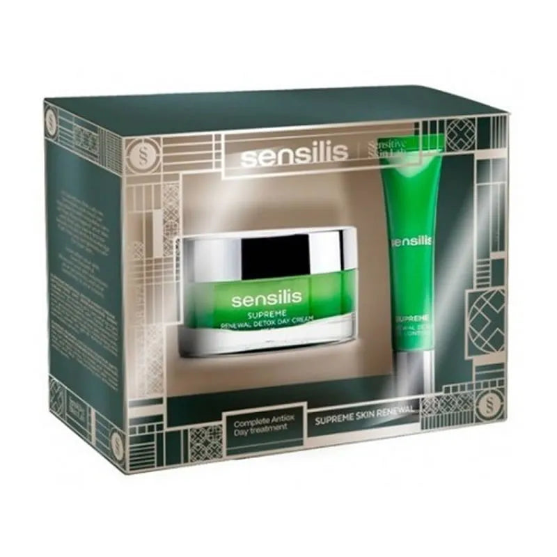 Sensilis Supreme Renewal Detox Coffret Day Cream 50ml + Eye Care 15ml