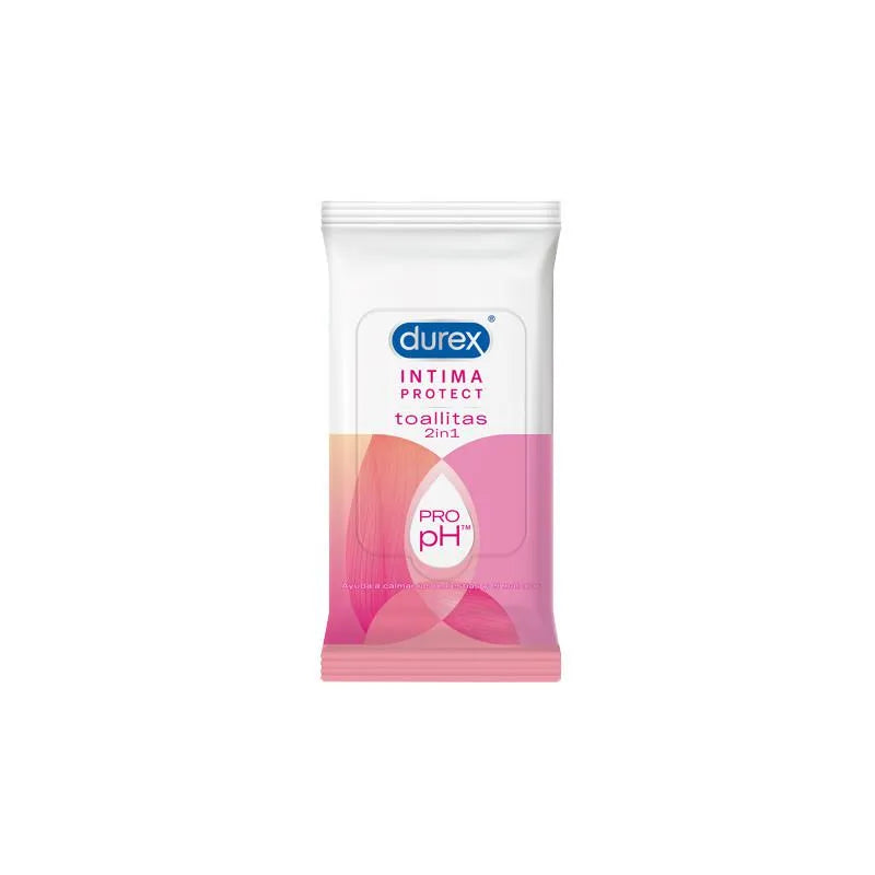 Durex Intima Protect Wipes 20pk