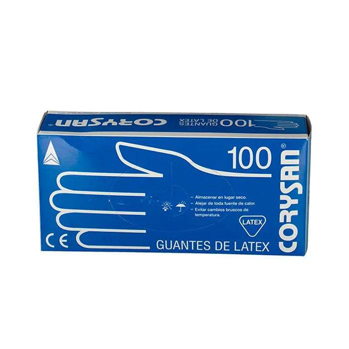 Corysan Latexhandschuhe Größe Large 100U