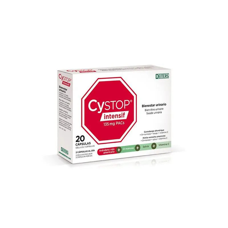 Deiters Cystop Intensive 20 Tablets