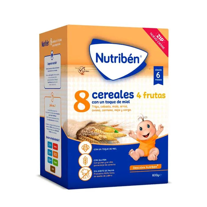 NUTRIBEN Nutribén 8 Müsli und Honig 4 Früchte 600g