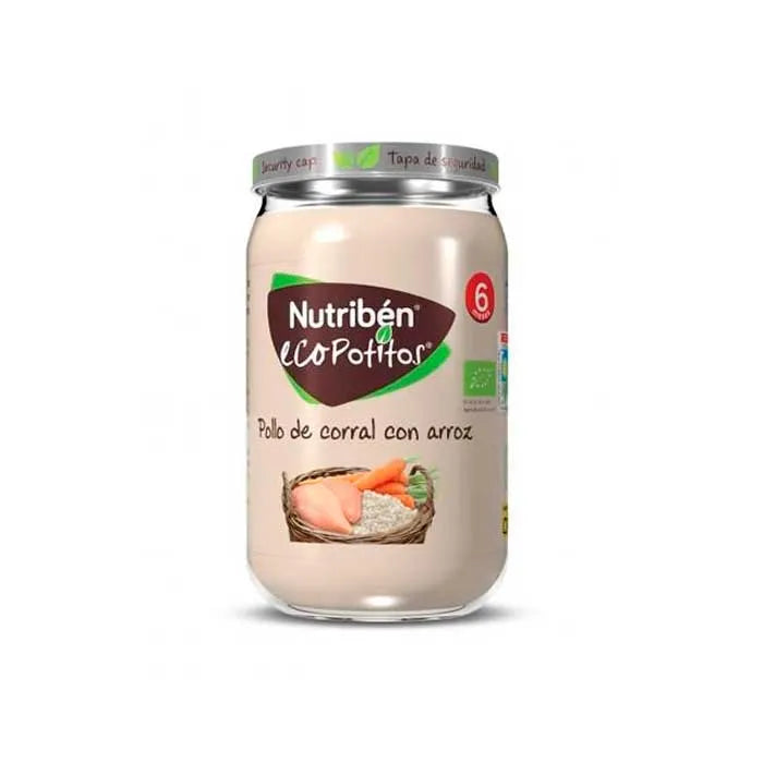 NUTRIBEN Nutribén Ecopotito Freilandhuhn mit Reis 235g