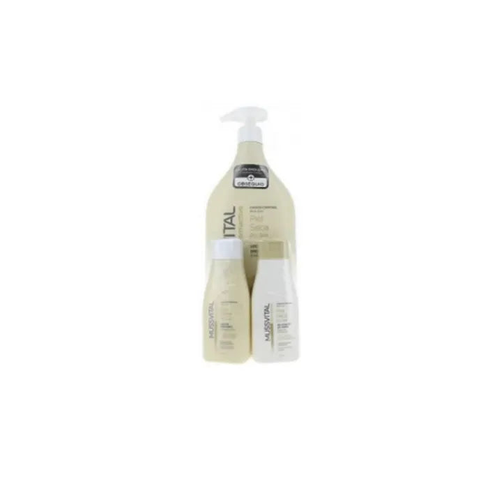 Mussvital Dermactive Duschgel Trockene Haut 1000ml Set 3 Artikel