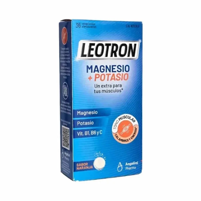 Leotron Vitality Magnesium+ Kalium 36 Brausetabletten