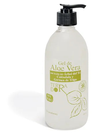 Dherbos Gel Aloe Arbol Te Calendula Germen Trigo 500ml
