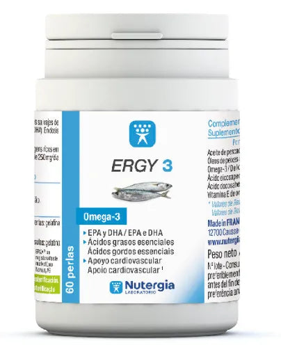 Nutergia Ergy 3 180 Capsules
