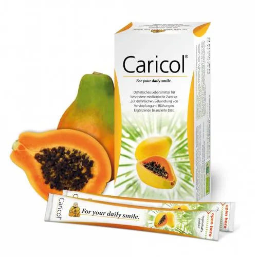 100% natural 100 Natural 100 Natural 100 Natural Caricol 20 sachets x 20ml