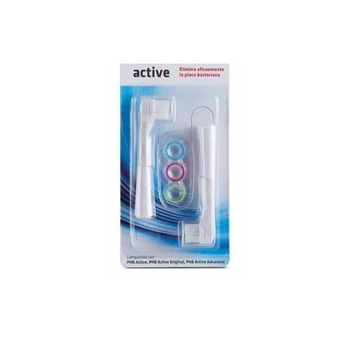 Phb Active Adult Electric Toothbrush Head Refill X2