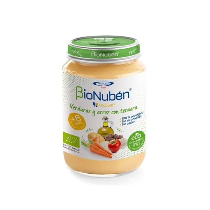 Bionubén Ecopure Vegetable Rice Beef 250g