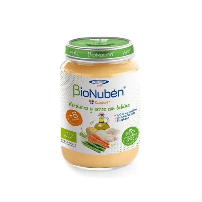 Bionubén Ecopure Vegetables Rice Sea Bass 250g