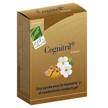 100% Natura 100 Natura 100 Natura 100 Natura Cognitril 30 Capsules