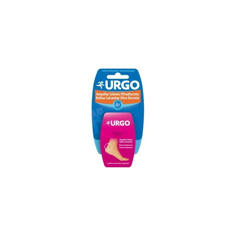 Urgo Blister Plasters Ultra-Discreet Heels 5 units