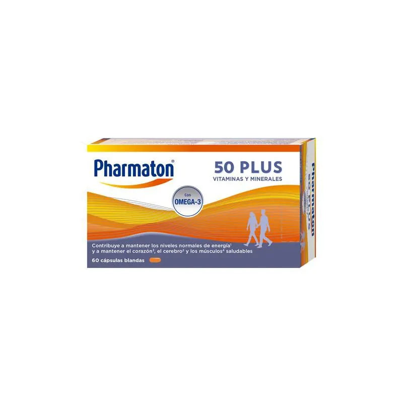 Pharmaton® 50 Plus 60 Capsules