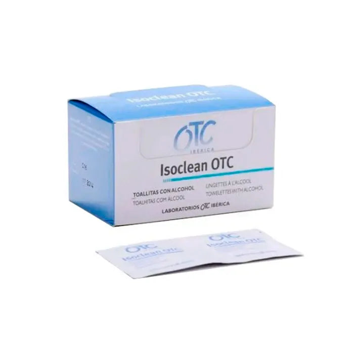 OTC Isoclean alcohol wipes 50 units