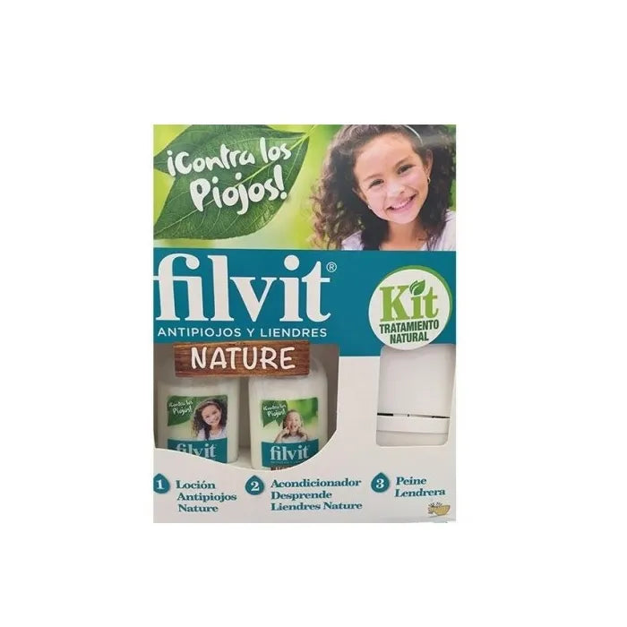 Filvit Nature Anti Lice Lotion 125ml Set 2 Artikel
