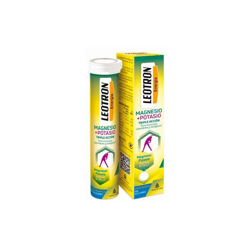 Angelini Leotron Magnesium Potassium 15 Tablets