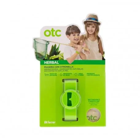 Otc Herbal Kids' Mosquito Repellent Bracelet Green