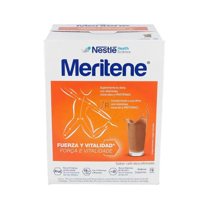 Meritene Brainxpert Mocca Kaffee-Geschmack 4 Flaschen 125ml