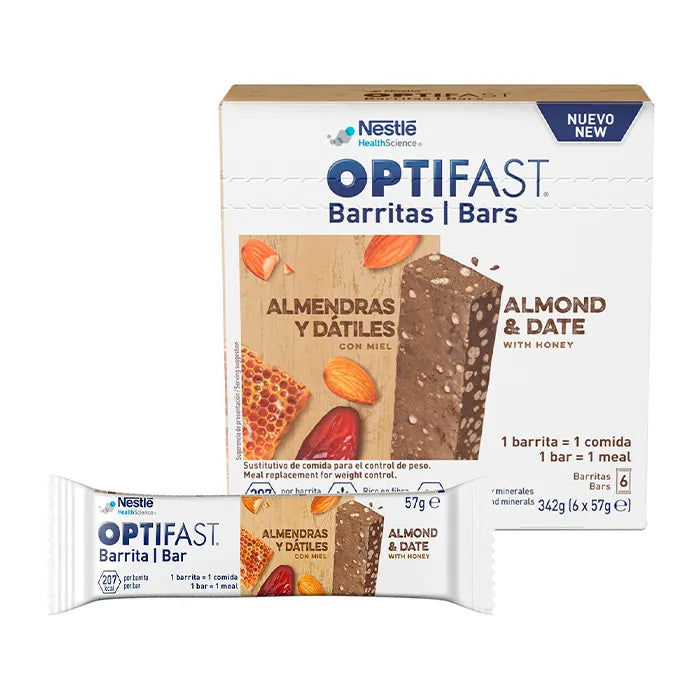 Optifast 6 Mandel-Dattel-Sticks Mit Honig