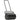 Lawn roller with U-handle, garden roller, garden roller, 32 cm diameter, 38 L water/62 kg sand, metal, black, 58