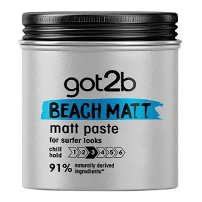 Schwarzkopf Got2b Beach Matt Surfer Look Matt Paste 100ml