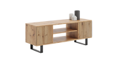 Focus loft RTV cabinet 155 cm - decor oak craft lamellas