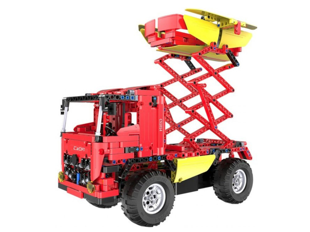 CADA Remote-Controlled Concrete Mixer Building Blocks 2.4G 815 Pieces (6)